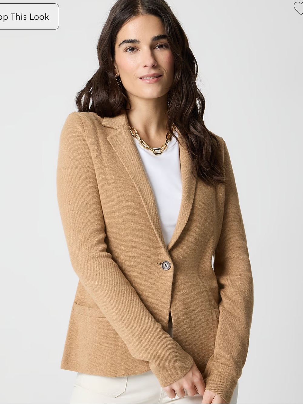 J. Crew schoolboy sweater blazer